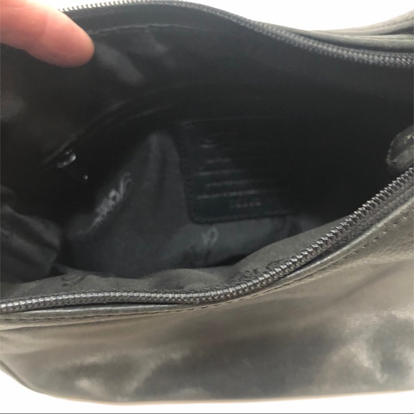 Fossil Handbag Vintage Leather Pebble Grain Black - Picture 7 of 7